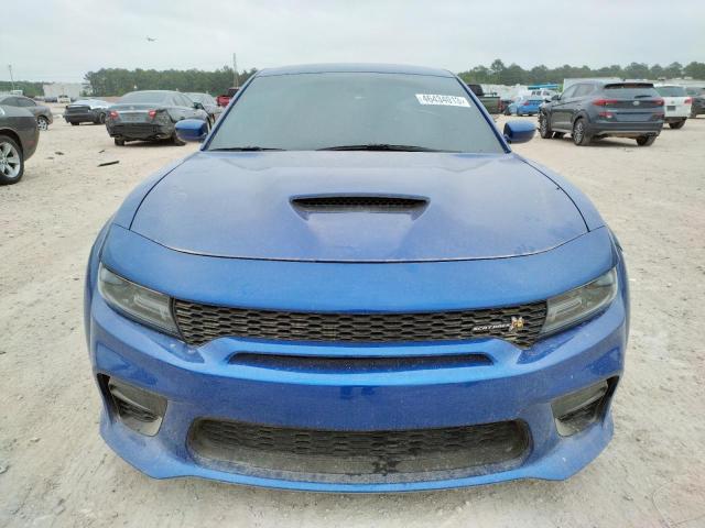 2C3CDXGJ0MH559532 - 2021 DODGE CHARGER SCAT PACK BLUE photo 5