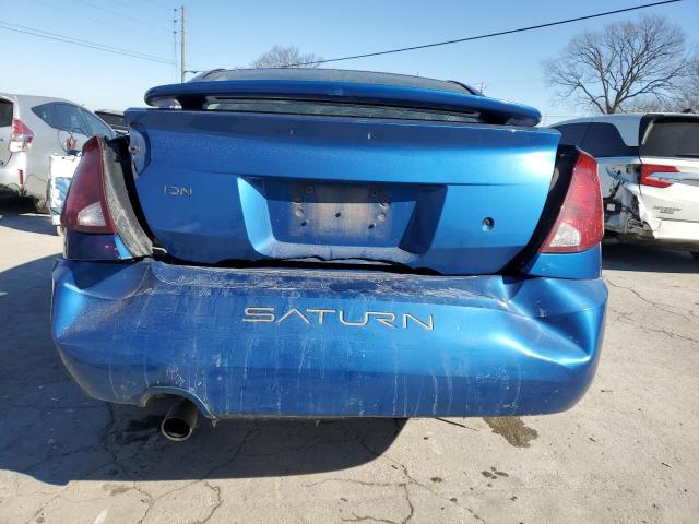 1G8AL52F84Z167910 - 2004 SATURN ION LEVEL 3 BLUE photo 6