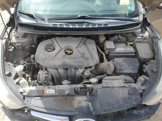 5NPDH4AE3FH570047 - 2015 HYUNDAI ELANTRA SE BROWN photo 11