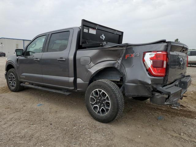 1FTFW1ED7NFA27940 - 2022 FORD F150 SUPERCREW GRAY photo 2