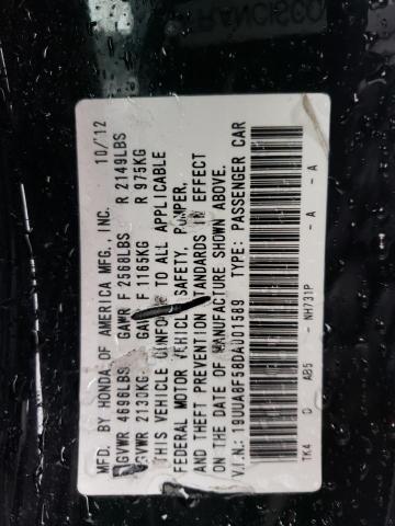 19UUA8F58DA001589 - 2013 ACURA TL TECH BLACK photo 13