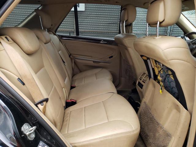 4JGBB8GB4BA733606 - 2011 MERCEDES-BENZ ML 350 4MATIC BLACK photo 10