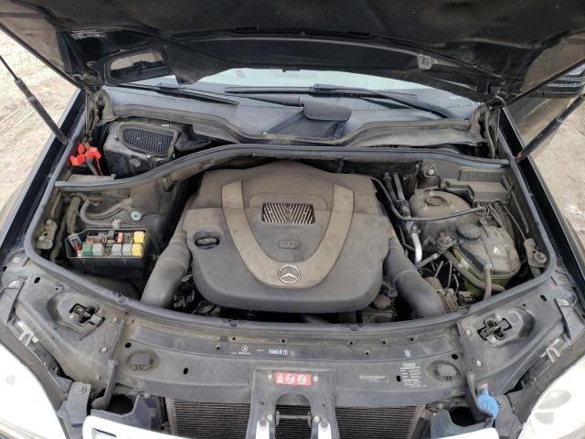 4JGBB8GB4BA733606 - 2011 MERCEDES-BENZ ML 350 4MATIC BLACK photo 11