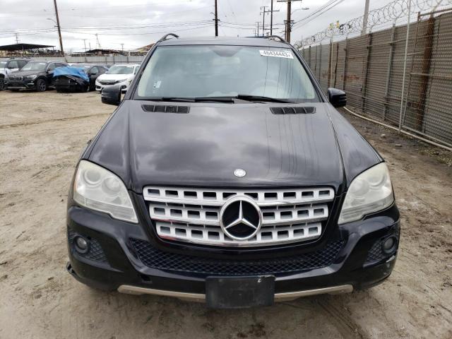 4JGBB8GB4BA733606 - 2011 MERCEDES-BENZ ML 350 4MATIC BLACK photo 5