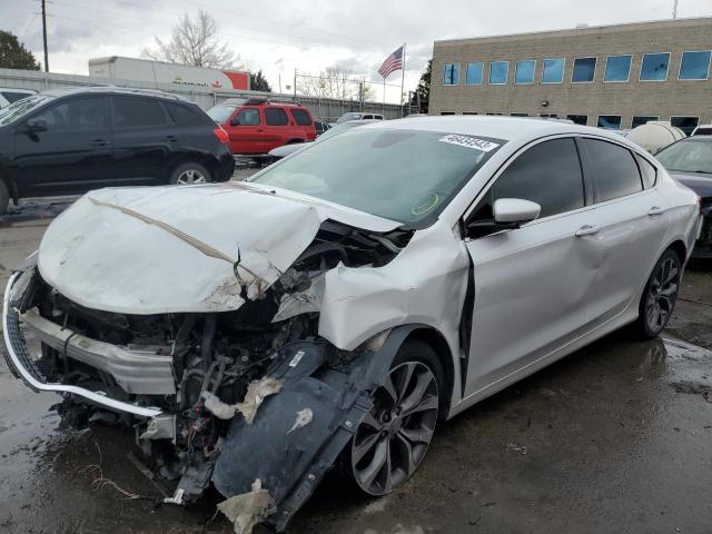 1C3CCCEG5FN606566 - 2015 CHRYSLER 200 C WHITE photo 1