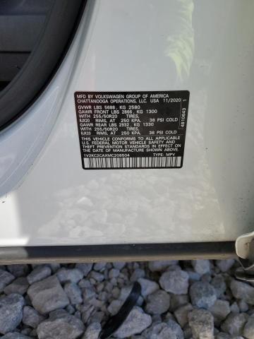 1V2KC2CAXMC208504 - 2021 VOLKSWAGEN ATLAS CROS SE Белый фото 14