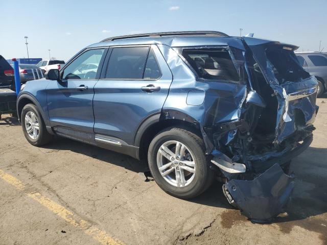 1FMSK8DHXLGB15438 - 2020 FORD EXPLORER XLT BLUE photo 2