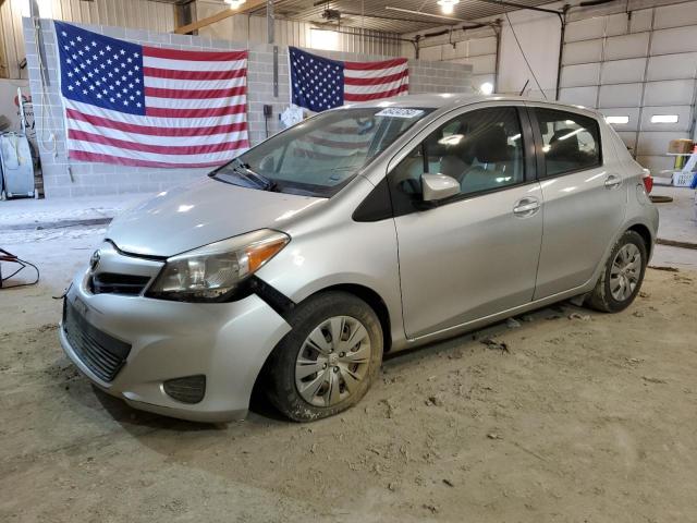 JTDKTUD31DD565206 - 2013 TOYOTA YARIS GRAY photo 1