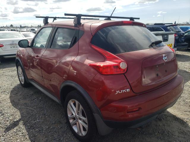 JN8AF5MR4CT113286 - 2012 NISSAN JUKE S MAROON photo 2