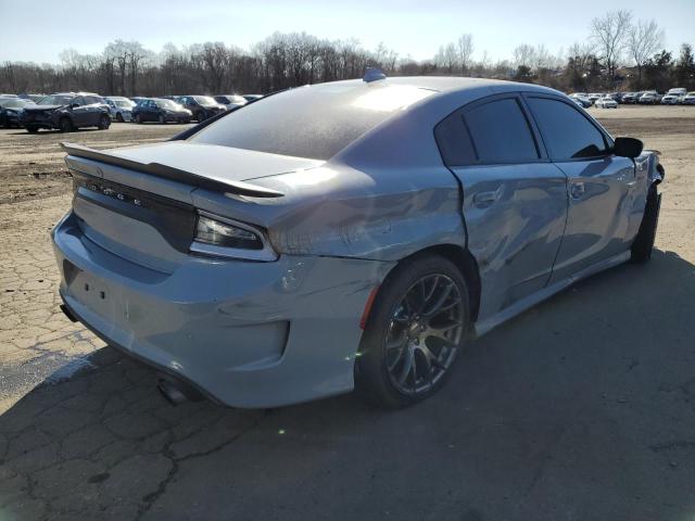 2C3CDXGJ6MH559163 - 2021 DODGE CHARGER SCAT PACK GRAY photo 3