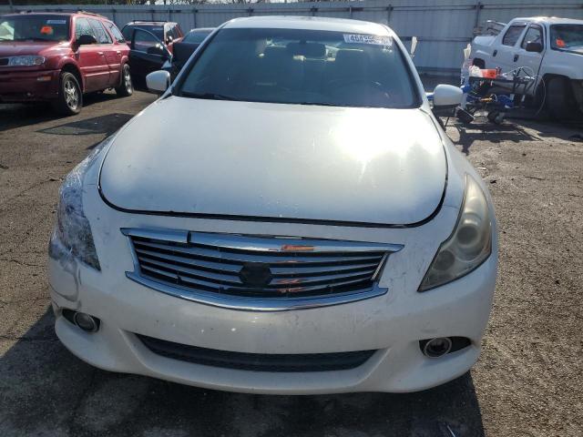 JN1CV6AP2DM717496 - 2013 INFINITI G37 BASE WHITE photo 5