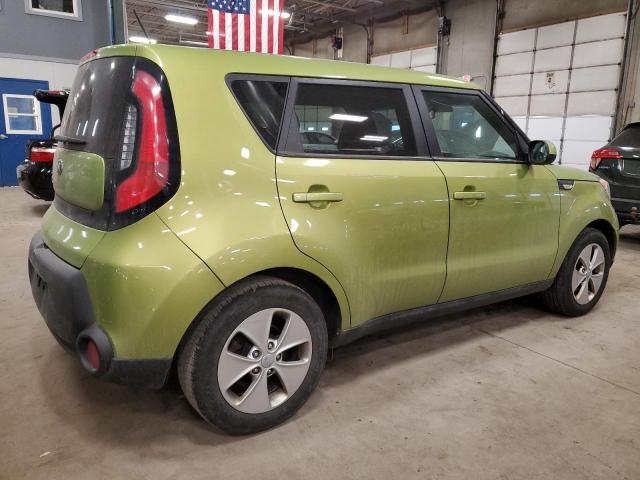 KNDJN2A2XE7727095 - 2014 KIA SOUL GREEN photo 3