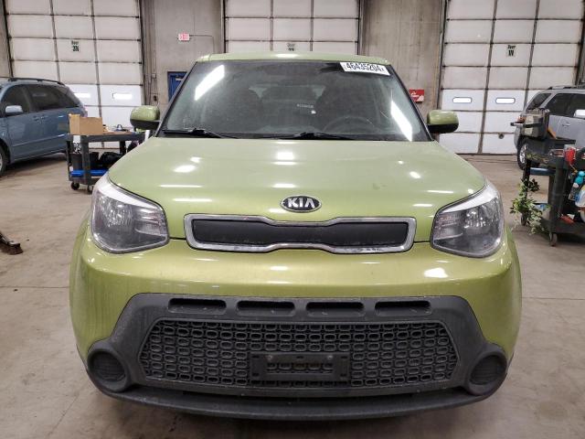 KNDJN2A2XE7727095 - 2014 KIA SOUL GREEN photo 5