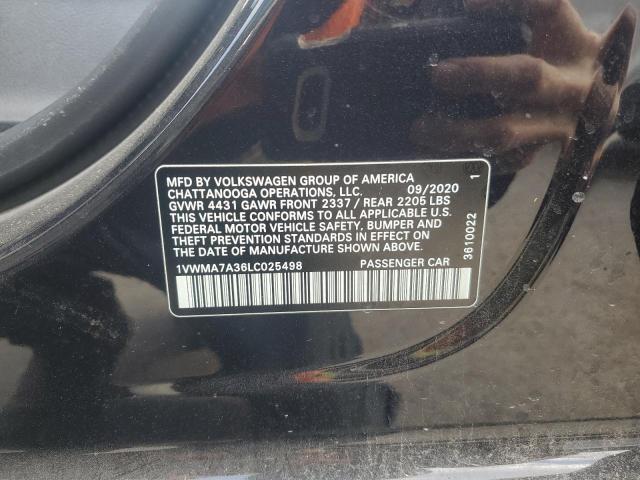 1VWMA7A36LC025498 - 2020 VOLKSWAGEN PASSAT R-LINE Qara foto 13