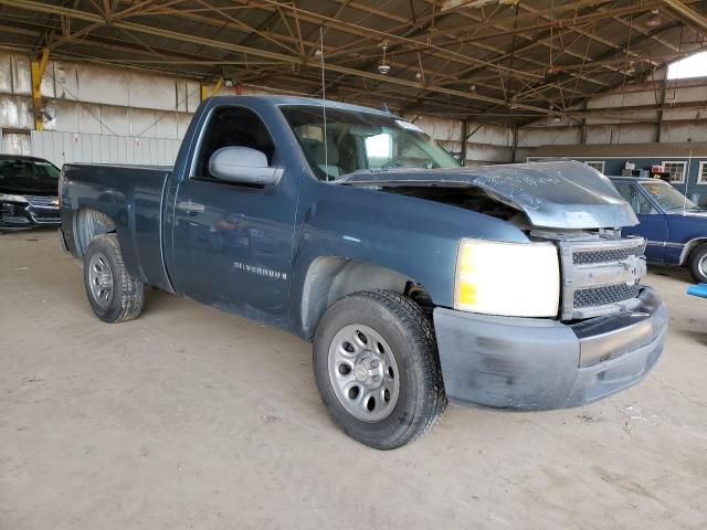 1GCEC14X47Z621600 - 2007 CHEVROLET SILVERADO C1500 CLASSIC BLUE photo 4