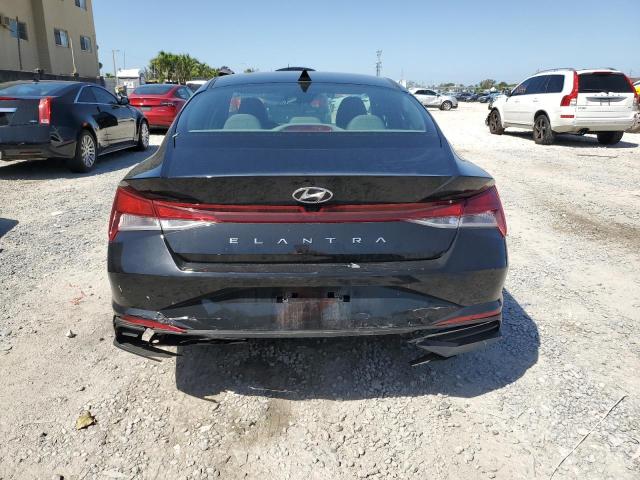 KMHLM4AG5PU372677 - 2023 HYUNDAI ELANTRA SEL BLACK photo 6