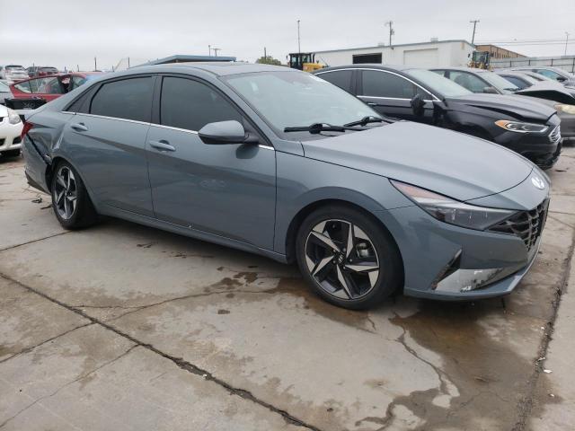 KMHLP4AG9MU151134 - 2021 HYUNDAI ELANTRA LIMITED GRAY photo 4