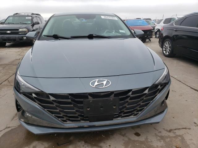 KMHLP4AG9MU151134 - 2021 HYUNDAI ELANTRA LIMITED GRAY photo 5