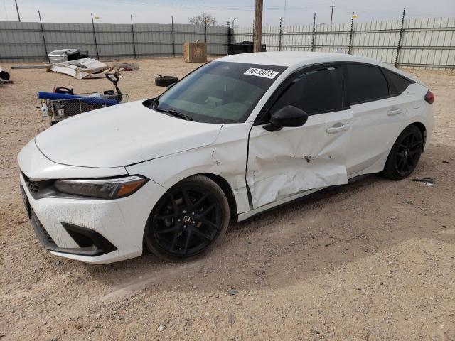 19XFL2H81NE018660 - 2022 HONDA CIVIC SPORT 白色 照片 1