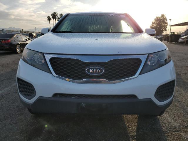 5XYKT3A14BG047263 - 2011 KIA SORENTO BASE WHITE photo 5