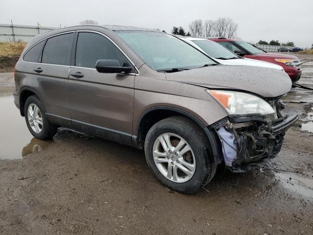 3CZRE3H54AG702209 - 2010 HONDA CR-V EX BROWN photo 4