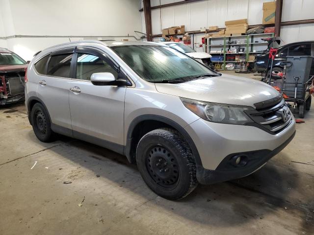 2HKRM4H94DH112976 - 2013 HONDA CR-V TOURING SILVER photo 4