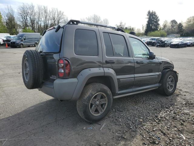 1J4GL38K35W575642 - 2005 JEEP LIBERTY RENEGADE 灰色 照片 3