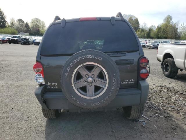 1J4GL38K35W575642 - 2005 JEEP LIBERTY RENEGADE 灰色 照片 6