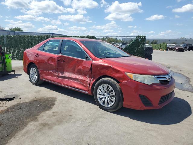 4T1BF1FK2CU510574 - 2012 TOYOTA CAMRY BASE RED photo 4