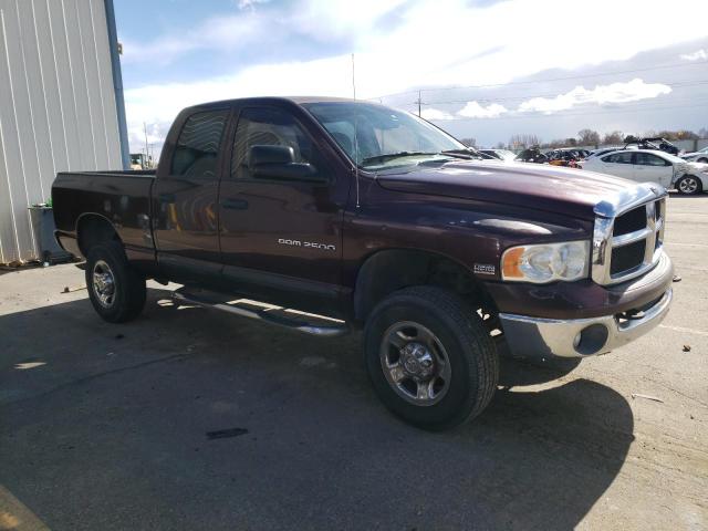 1D7KU28DX4J200244 - 2004 DODGE RAM 2500 ST MAROON photo 4