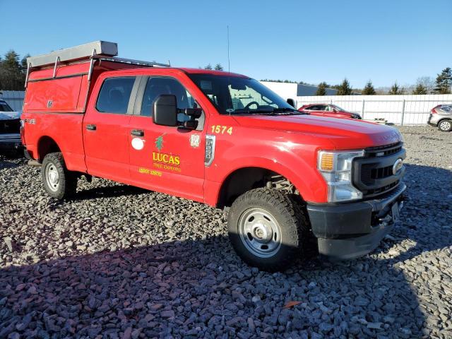 1FT7W2B60LED37009 - 2020 FORD F250 SUPER DUTY RED photo 4