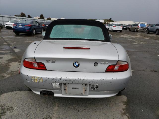 4USCH9340YLG02977 - 2000 BMW Z3 2.3 SILVER photo 6