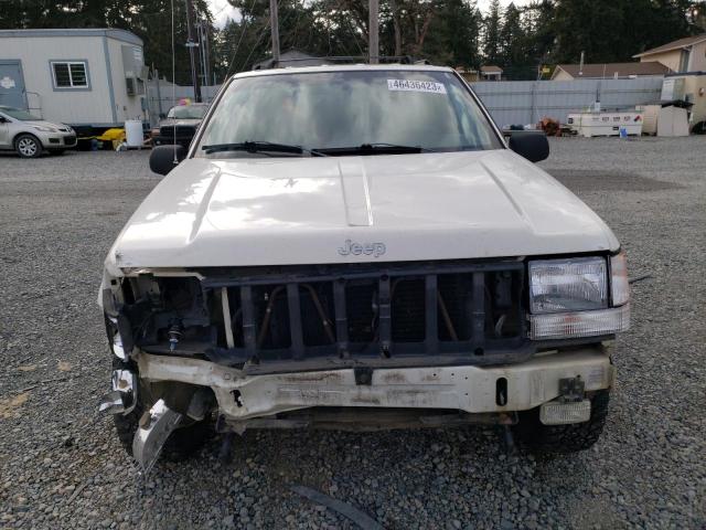 1J4GZ58Y0WC321789 - 1998 JEEP GRAND CHER LAREDO WHITE photo 5