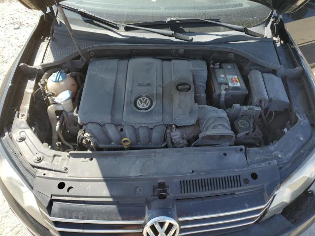 1VWAH7A38DC147828 - 2013 VOLKSWAGEN PASSAT S BLACK photo 11