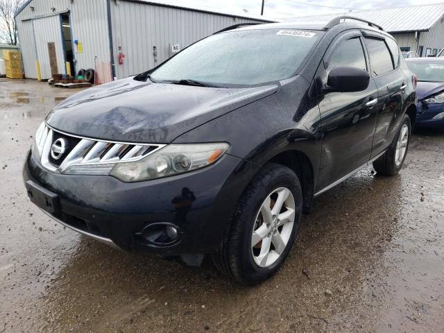 JN8AZ18WX9W140029 - 2009 NISSAN MURANO S BLACK photo 1