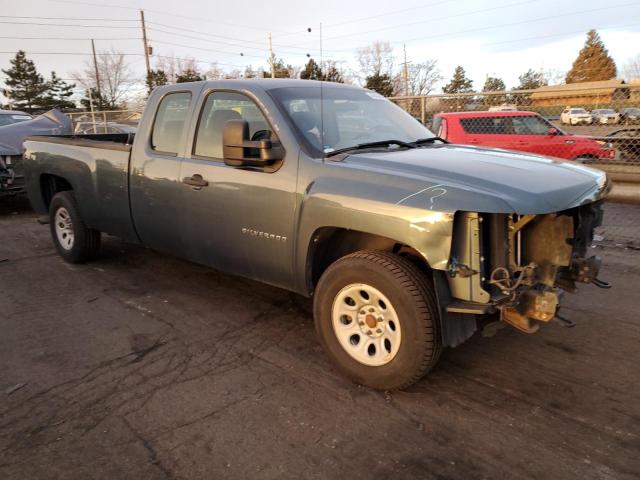 1GCSKPE06AZ248111 - 2010 CHEVROLET SILVERADO K1500 BLUE photo 4