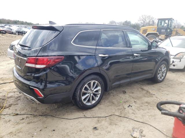 KM8SM4HF3KU307196 - 2019 HYUNDAI SANTA FE SE BLACK photo 3