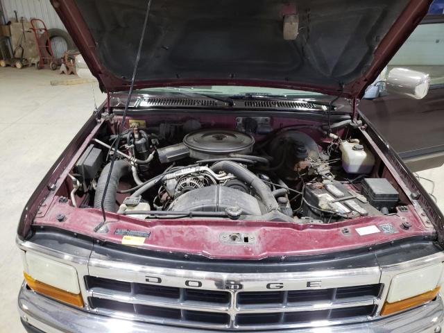 1B7GG23X2TS608416 - 1996 DODGE DAKOTA PURPLE photo 11