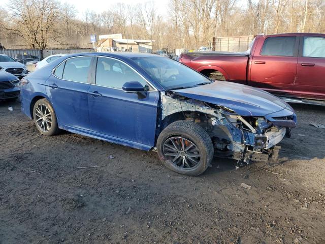4T1S11AK2PU096885 - 2023 TOYOTA CAMRY SE NIGHT SHADE BLUE photo 4