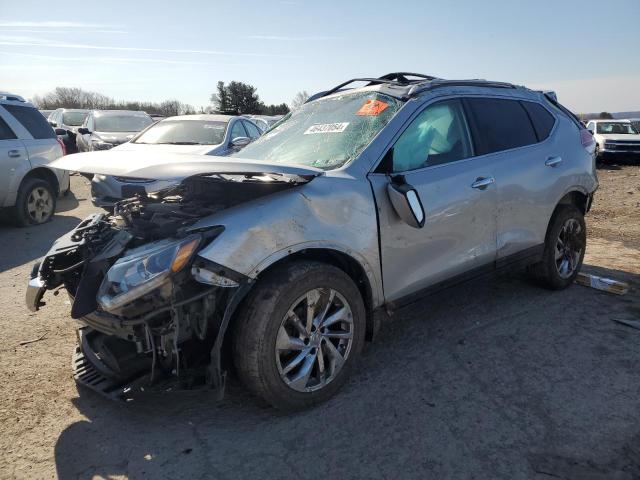 5N1AT2MV8FC767420 - 2015 NISSAN ROGUE S SILVER photo 1