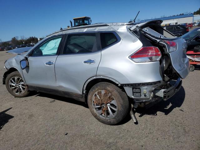 5N1AT2MV8FC767420 - 2015 NISSAN ROGUE S SILVER photo 2