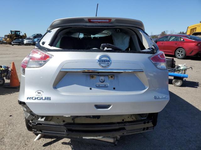 5N1AT2MV8FC767420 - 2015 NISSAN ROGUE S SILVER photo 6