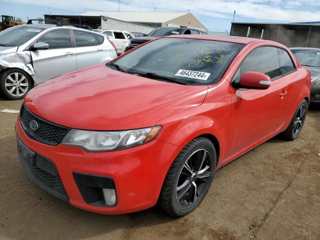 KNAFW6A3XA5206870 - 2010 KIA FORTE SX RED photo 1