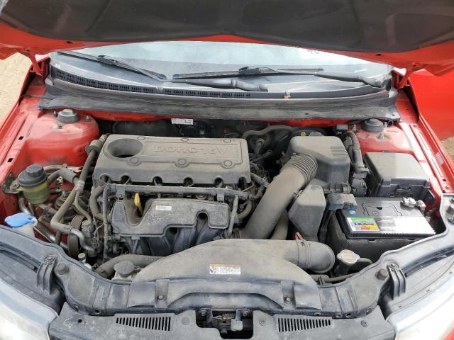 KNAFW6A3XA5206870 - 2010 KIA FORTE SX RED photo 11