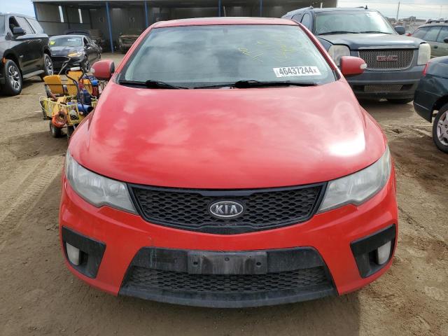 KNAFW6A3XA5206870 - 2010 KIA FORTE SX RED photo 5