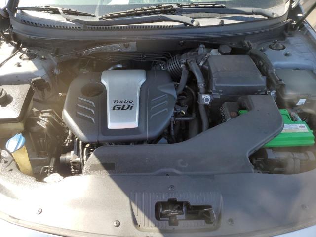 5NPE24AA2FH147642 - 2015 HYUNDAI SONATA ECO SILVER photo 11