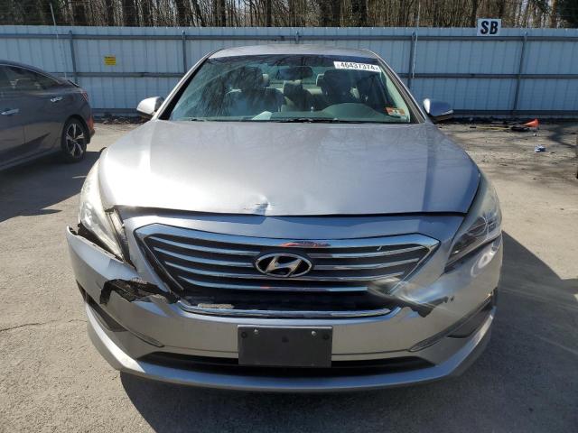 5NPE24AA2FH147642 - 2015 HYUNDAI SONATA ECO SILVER photo 5