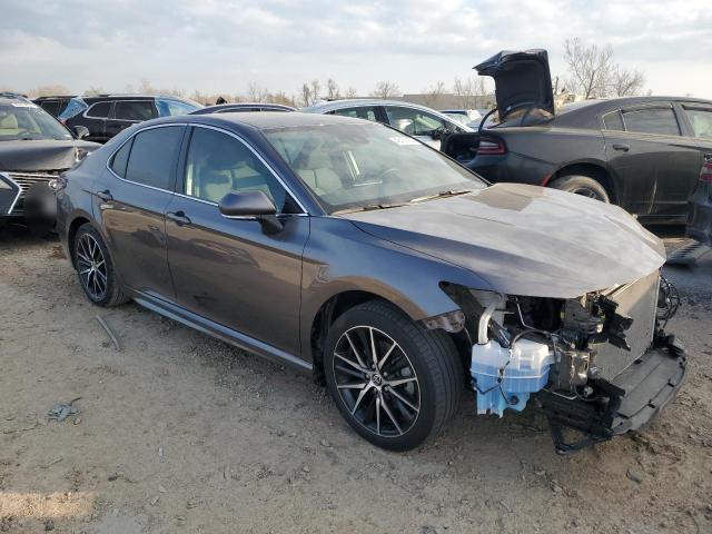 4T1G11AK0PU783465 - 2023 TOYOTA CAMRY SE NIGHT SHADE GRAY photo 4