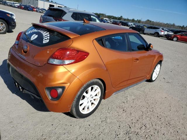 KMHTC6AEXGU283961 - 2016 HYUNDAI VELOSTER TURBO ORANGE photo 3