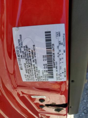 3FAHP39563R186720 - 2003 FORD FOCUS SVT RED photo 12